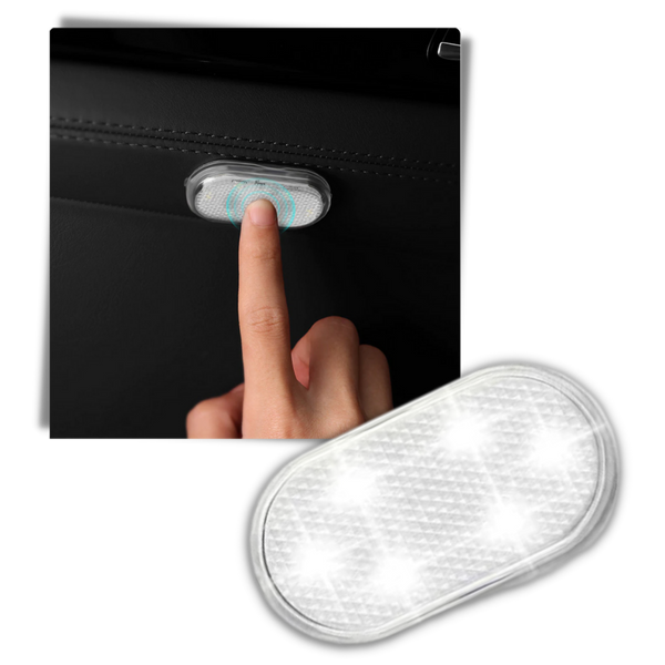 Sensor Activated Wireless Car LED for Clearer Interior Lighting
