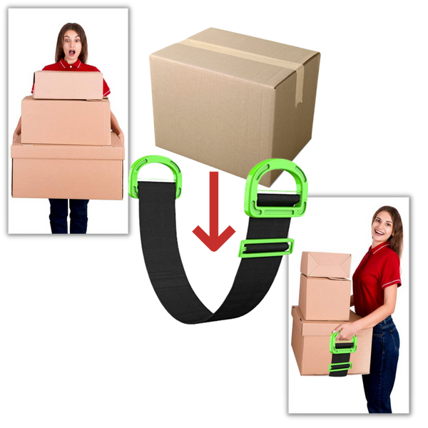 Adjustable Heavy Duty Lifting Strap For Safe Easy Transport 4 Inch Wide