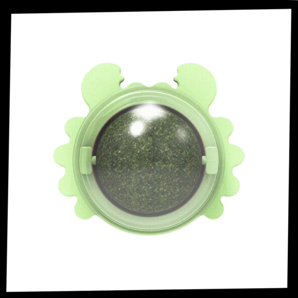 Minty Rotating Cat Ball Toy For Engaging Play And Furniture Protection
