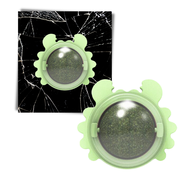 Minty Rotating Cat Ball Toy For Engaging Play And Furniture Protection
