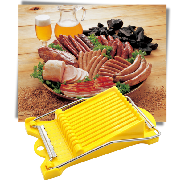Stainless Steel Food Slicer For Precise Safe Slicing Of Meat And Produce
