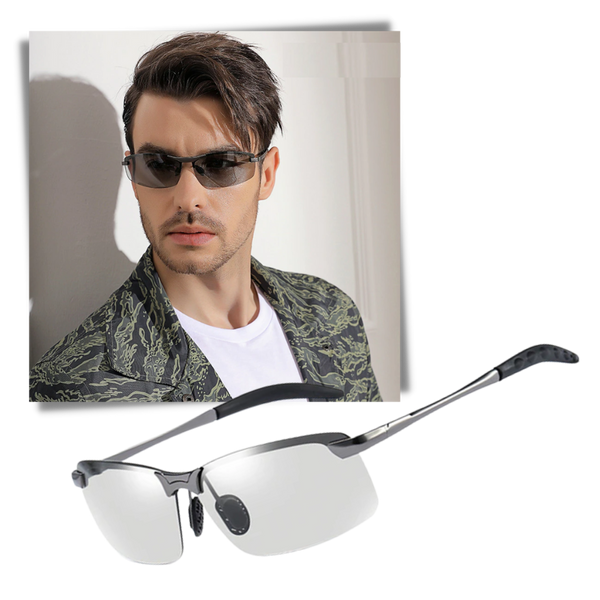 Premium Photochromic Sunglasses For Men With UV Protection
