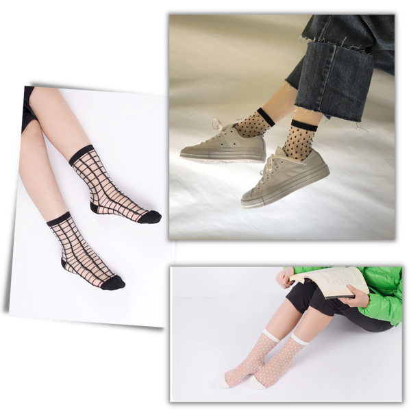 Sheer Mesh Socks For Women With Ultra Thin Comfort And Elegant Style