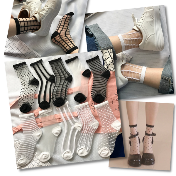 Sheer Mesh Socks For Women With Ultra Thin Comfort And Elegant Style