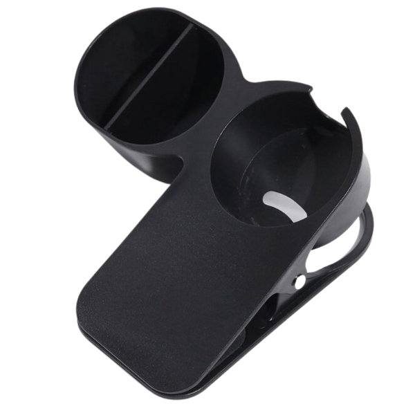 Premium Dual Cup Clip Carrier for Secure Travel Cups and Bottles