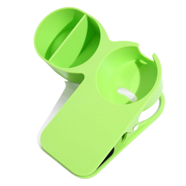 Premium Dual Cup Clip Carrier for Secure Travel Cups and Bottles