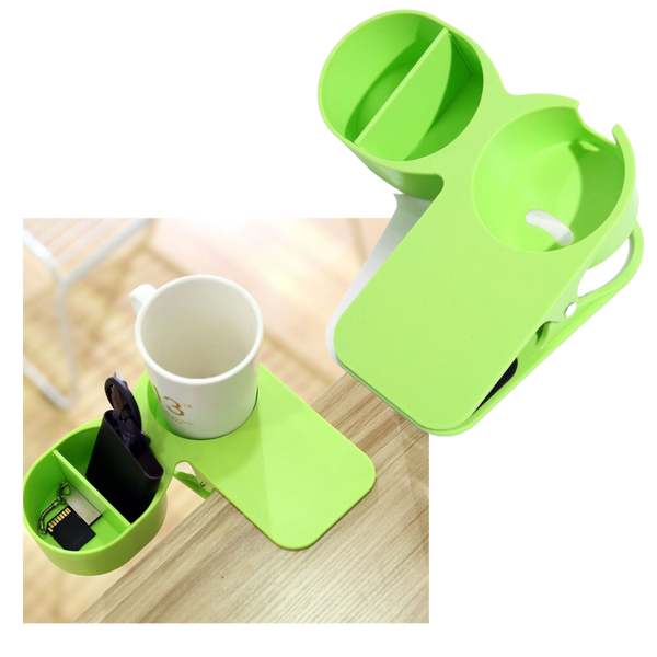 Premium Dual Cup Clip Carrier for Secure Travel Cups and Bottles