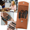 Portable Manicure Kit With Case Four Piece Set For Pro Nail Care On The Go