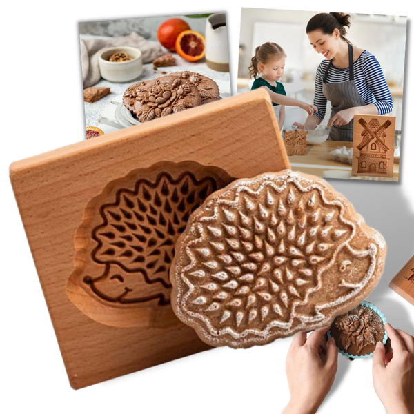 Timber Cookie Cutter Mould For High Detail Cookies