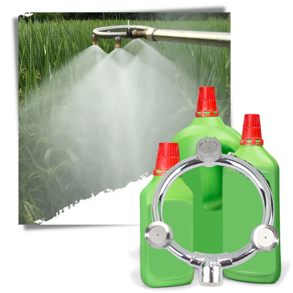 Triple Head Garden Watering Nozzle Delivers Efficient Spraying