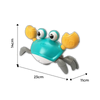 Smart Crab Toy With Motion Sensor For Toddlers Develops Walking Skills