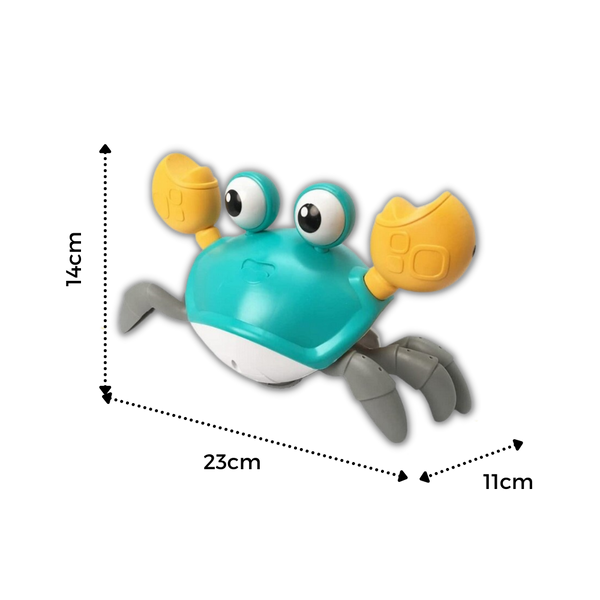 Smart Crab Toy With Motion Sensor For Toddlers Develops Walking Skills