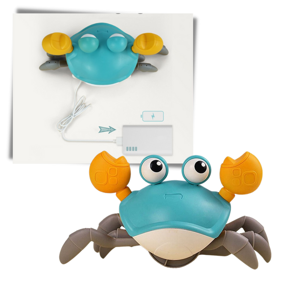 Smart Crab Toy With Motion Sensor For Toddlers Develops Walking Skills