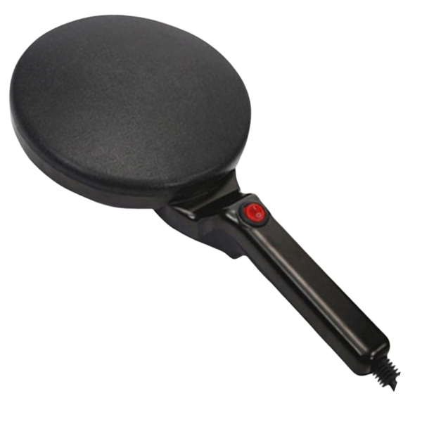 Electric Crepe Maker With Nonstick Surface For Quick Cooking
