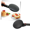 Electric Crepe Maker With Nonstick Surface For Quick Cooking