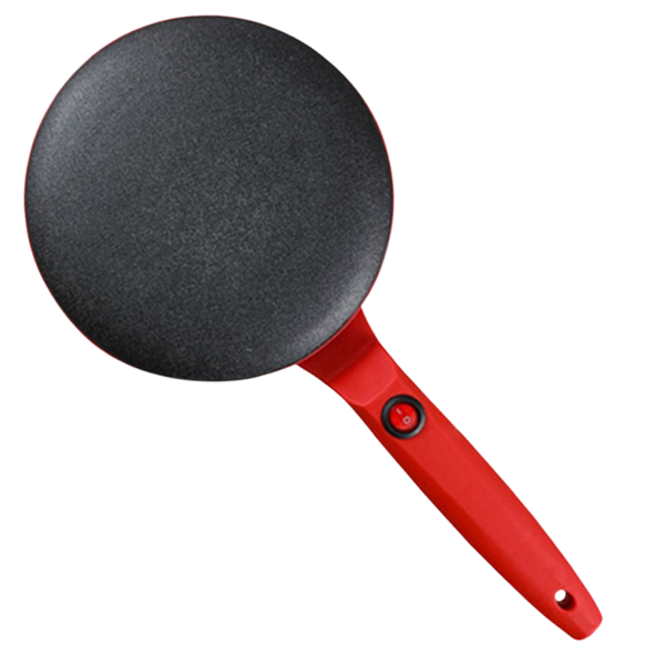 Electric Crepe Maker With Nonstick Surface For Quick Cooking