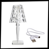 Smart Color Changing Acrylic Desk Lamp With Crystal Accents