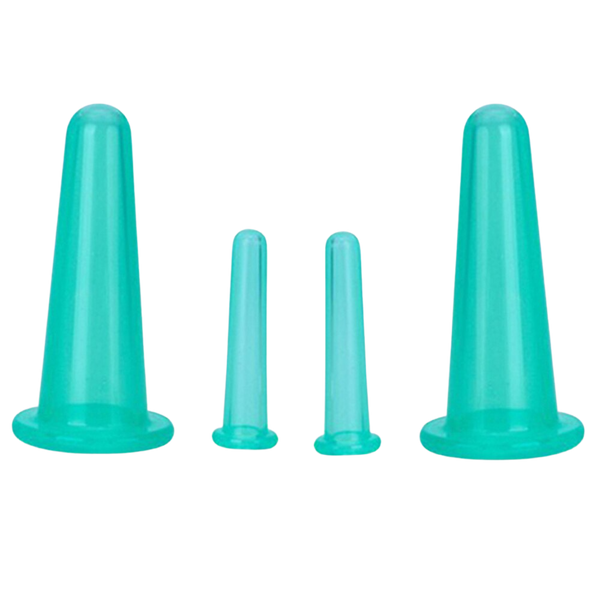 Silicone Facial Massage Cups Set Boosts Facial Circulation