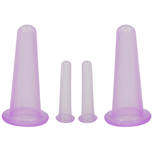 Silicone Facial Massage Cups Set Boosts Facial Circulation
