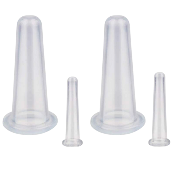 Silicone Facial Massage Cups Set Boosts Facial Circulation