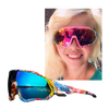 Cycling Eyewear With Polarized Lenses For Crisp Vision And Comfort