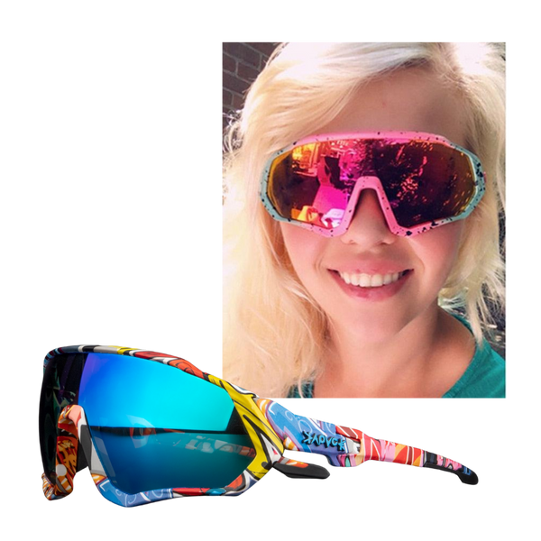 Cycling Eyewear With Polarized Lenses For Crisp Vision And Comfort
