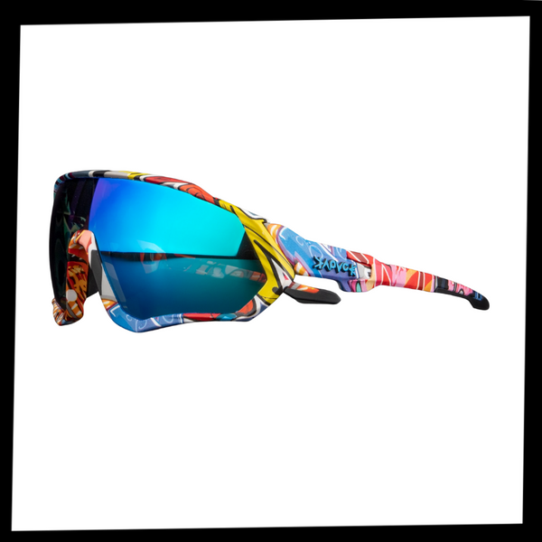 Cycling Eyewear With Polarized Lenses For Crisp Vision And Comfort