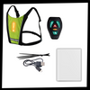 LED Reflective Cycling Vest for Enhanced Visibility and Safety