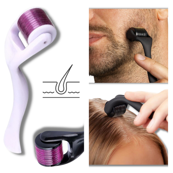 Derma Roller For Hair And Beard Growth And Scalp Health