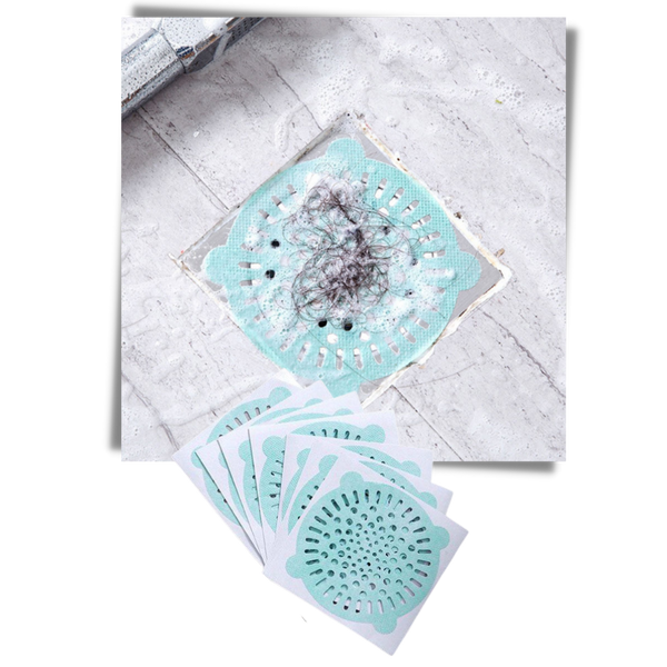 Disposable Adhesive Drain Filters Preventing Clogs 10 Pack
