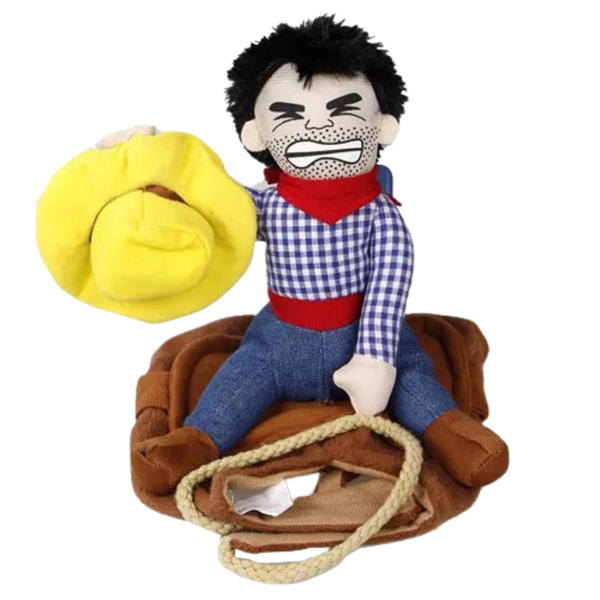 Premium Cowboy Dog Costume With Adjustable Fit And Breathable Fabric
