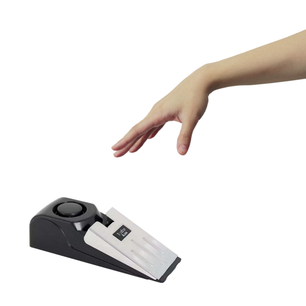 Door Stop Alarm With Anti Slip Base For Easy Home Protection