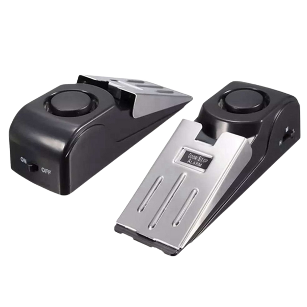 Door Stop Alarm With Anti Slip Base For Easy Home Protection