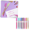 Eight-Pack Double-Line Marker Pens for Long-Lasting Colors