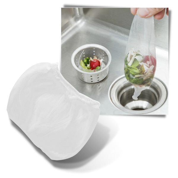Kitchen Sink Filter Mesh Pack For Easy Clog Prevention