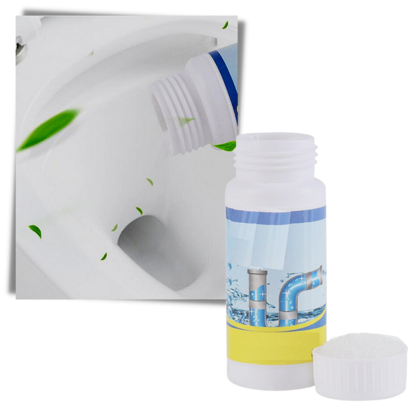 Odor Eliminating Kitchen Sink And Drain Cleaning Powder