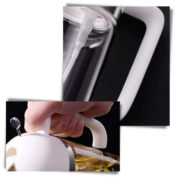 Premium Oil Dispenser Bottle For Precise Pouring While Cooking