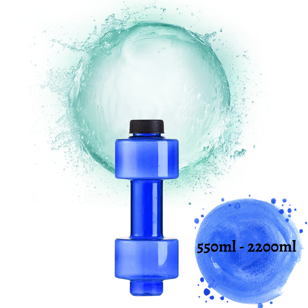 Dumbbell Bottle For Workouts With Large Hydration Capacity