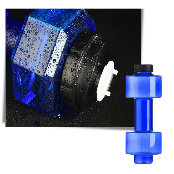 Dumbbell Bottle For Workouts With Large Hydration Capacity