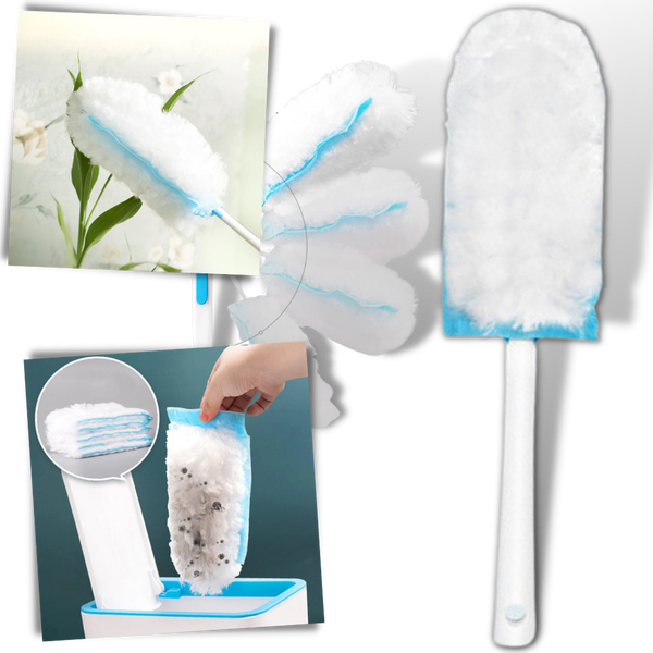 Single Use Electrostatic Duster For Rapid Surface Cleaning