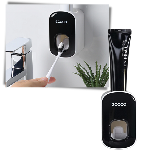 Wall Mounted Toothpaste Dispenser With Dustproof Design For Less Waste
