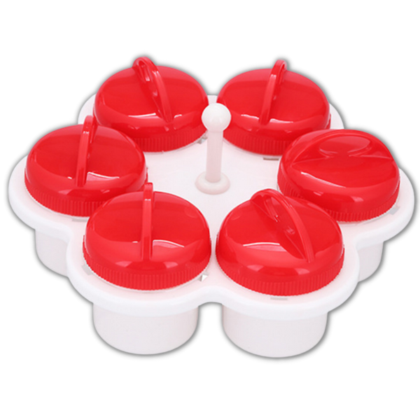 Six Shape Egg Molds Set for Creative and Fun Breakfasts