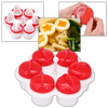 Six Shape Egg Molds Set for Creative and Fun Breakfasts