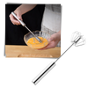Hand Crank Egg Beater With Stainless Steel Build For Effortless Mixing
