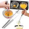 Hand Crank Egg Beater With Stainless Steel Build For Effortless Mixing