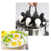 Penguin-Shaped Silicone Egg Holder For Boiling And Serving Multiple Eggs