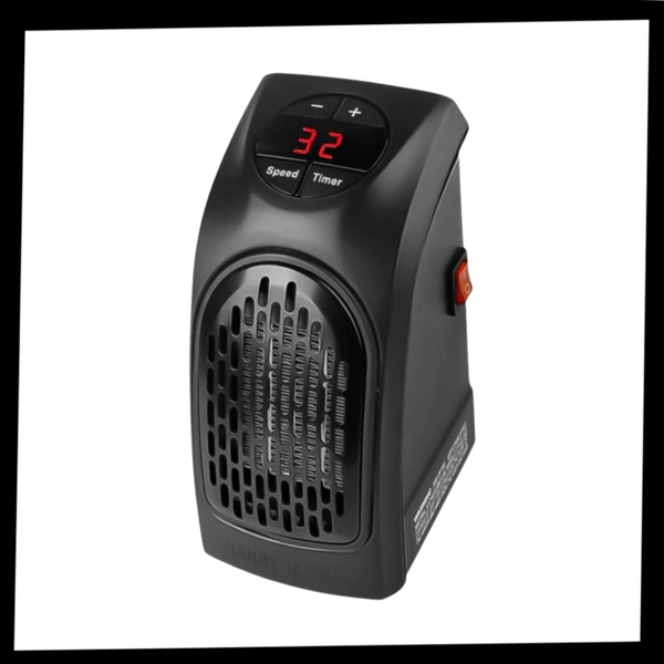 Portable Ceramic Space Heater Delivers Fast Safe Warmth Everywhere