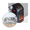 Portable Ceramic Space Heater Delivers Fast Safe Warmth Everywhere