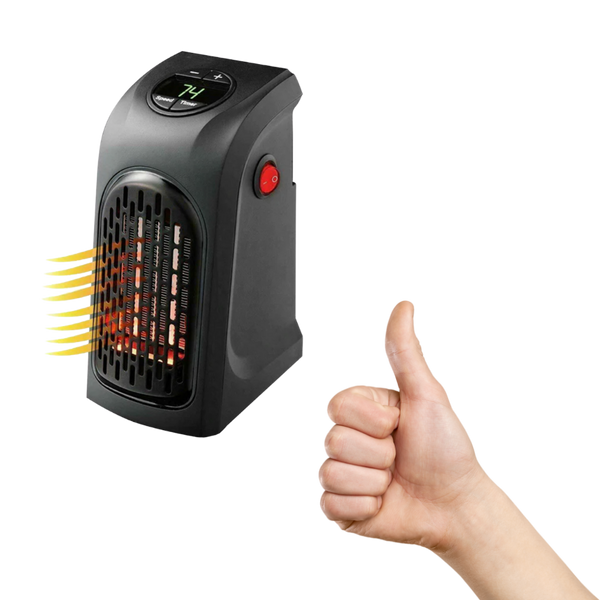 Portable Ceramic Space Heater Delivers Fast Safe Warmth Everywhere