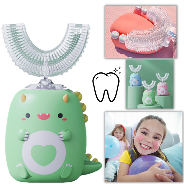 Kids U Shaped Electric Toothbrush For Easy Daily Brushing